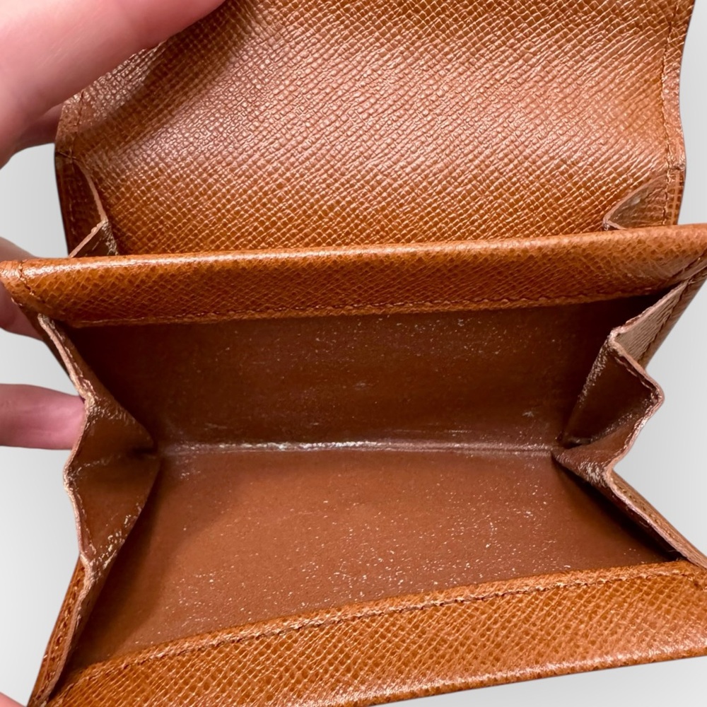 LOUIS VUITTON 1998 Monogram Porte-Monnaie Coin Purse, Vintage - Picture 13 of 16